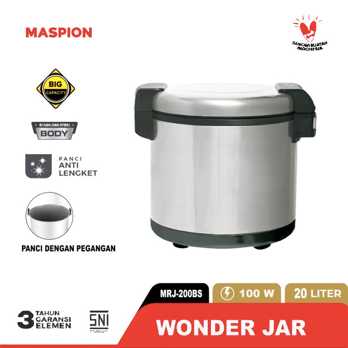 Maspion Magic Jar Jumbo 20 Liter - MRJ200BS | MRJ200BS